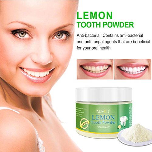 LtrottedJ Teeth Whitening Powde，r Natural Activated Lemon Whiten...