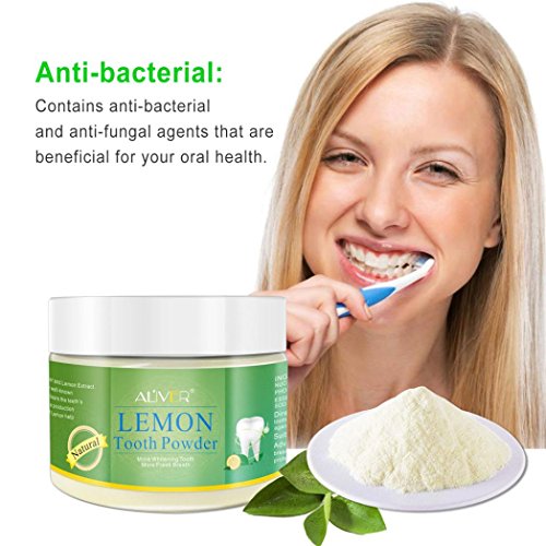 LtrottedJ Teeth Whitening Powde，r Natural Activated Lemon Whiten...
