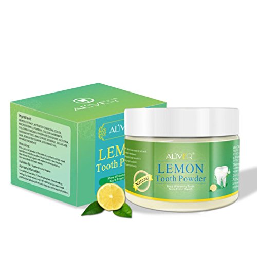 LtrottedJ Teeth Whitening Powde，r Natural Activated Lemon Whiten...