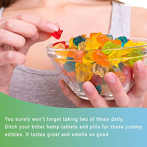 Hemp Gummies Premium Extract 2,500,000mg Natural Hemp Candy Suppl...
