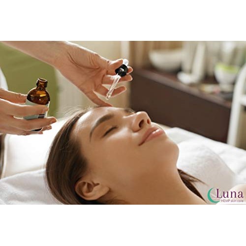LUNA HEMP SKIN CARE - Hemp Infused Moringa Oil Serum Skin Care, A...