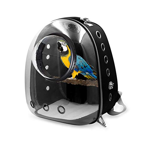 LWYJ Pet Bird Carrier, Bird Travel Cage Transport Backpack Outdoo...