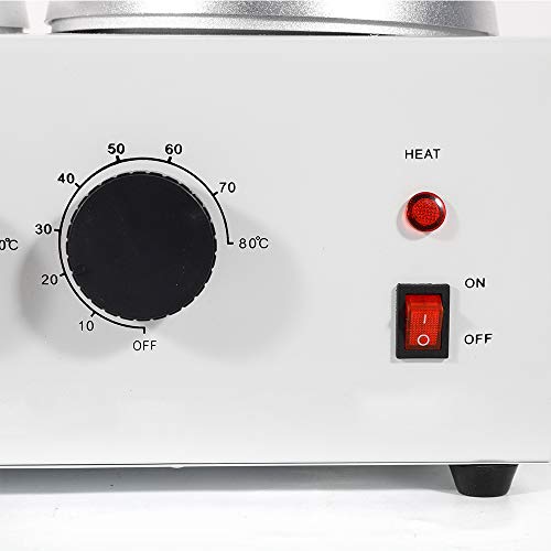 110V Double Pot Hot Wax Heater Warmer Depilatory Paraffin Machine...