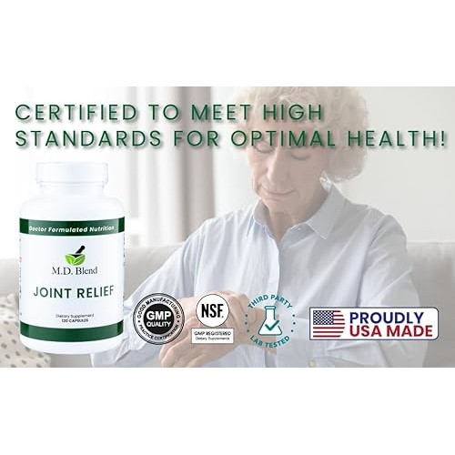 M.D. Joint Relief - Expert Formulated Supplement - Knees, HIPS, A...