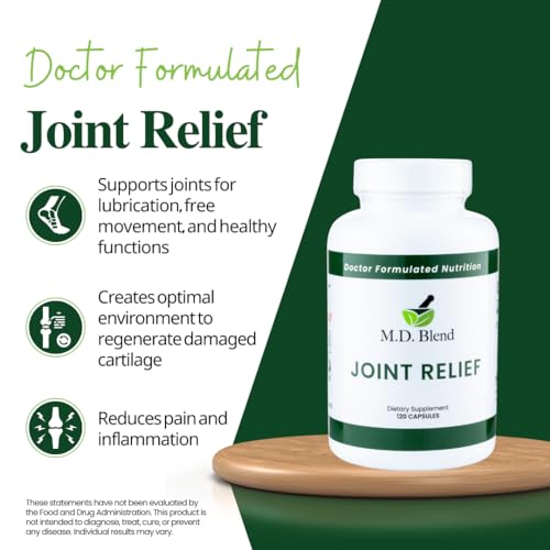 M.D. Joint Relief - Expert Formulated Supplement - Knees, HIPS, A...