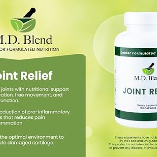 M.D. Joint Relief - Expert Formulated Supplement - Knees, HIPS, A...