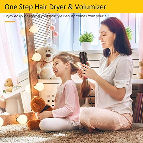 Hair Dryer Brush, One Step Hair Dryer & Volumizer, 3-in-1 negativ...