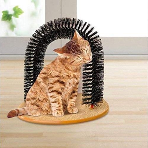 M5RU Pet mat Tomister Massager Arch for Cats with Scratching Brus...