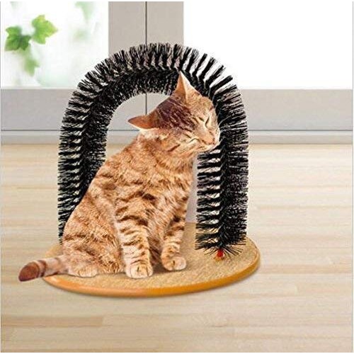 M5RU Pet mat Tomister Massager Arch for Cats with Scratching Brus...