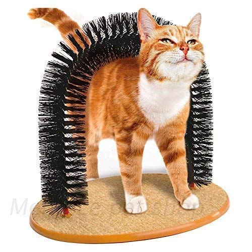 M5RU Pet mat Tomister Massager Arch for Cats with Scratching Brus...