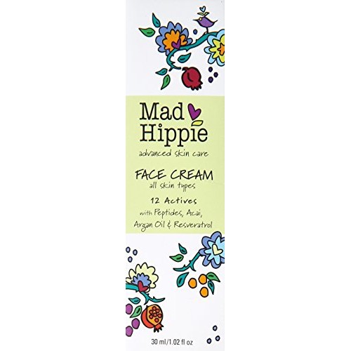 Mad Hippie Face Cream with Anti Wrinkle Peptide Complex 1.0 ounces