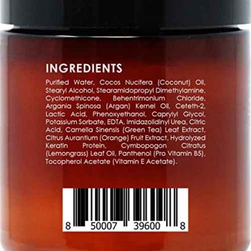MAJESTIC PURE Argan Hair Mask with Keratin - Rejuvenating, Hydrat...