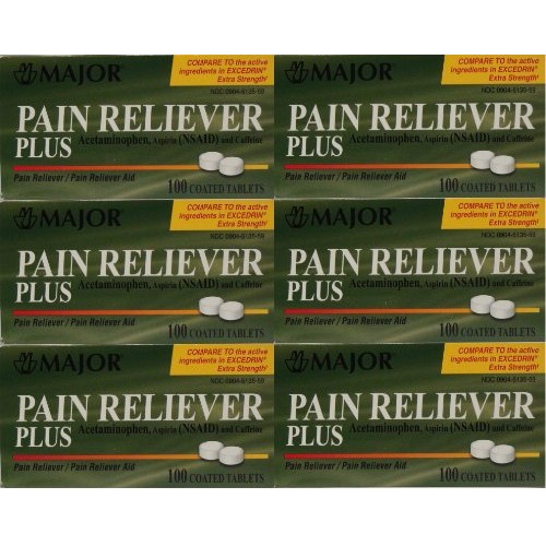 Headache Pain Relief Generic for Excedrin Extra Strength Acetamin...