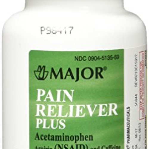 Major Pain Reliever Plus - Acetaminophen, Aspirin NSAID and Caf...