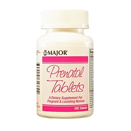 Major Pharmaceuticals Major PRENATAL TABS ASCORBIC ACID-100 MCG P...