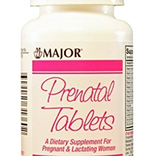 Major Pharmaceuticals Major PRENATAL TABS ASCORBIC ACID-100 MCG P...