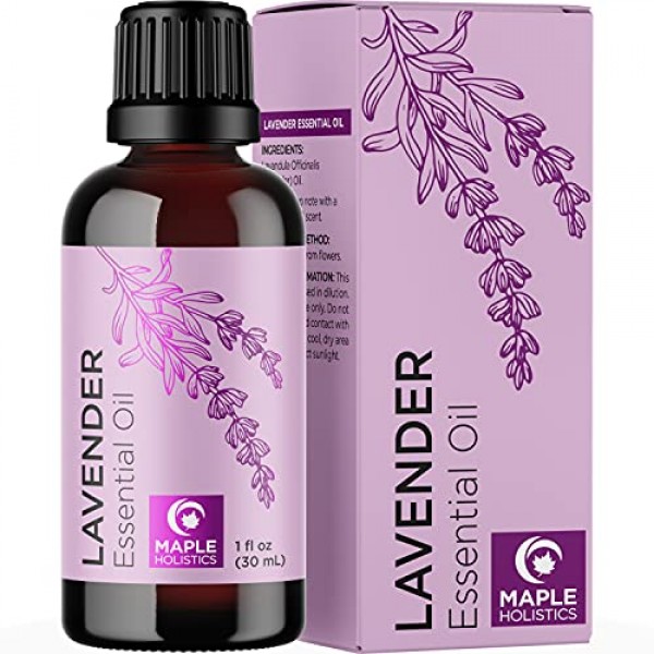Pure Lavender Oil Essential Oil - Premium Therapeutic Grade Laven...