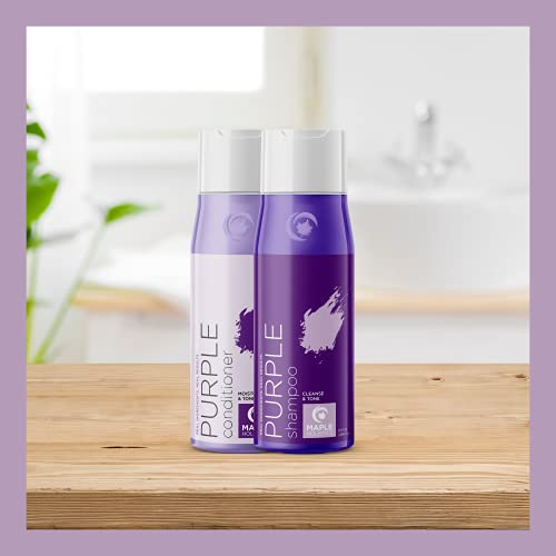 Purple Shampoo and Conditioner for Blonde Hair - Sulfate Free Pur...