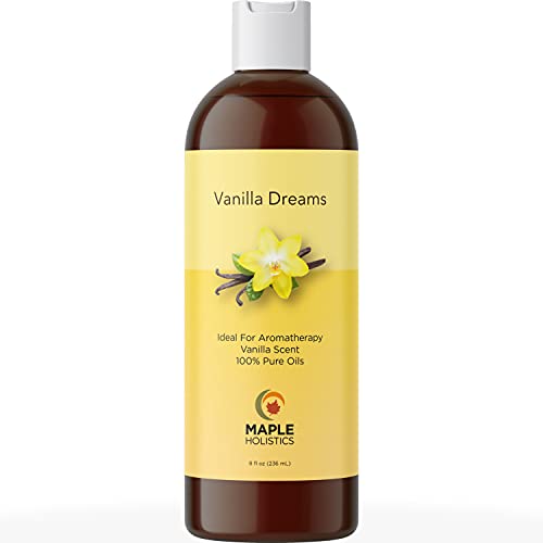 Sensual Vanilla Massage Oil - Men and Women with Pure Jojoba Swee...