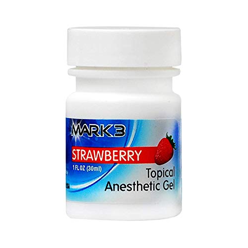 MARK3 Dental Topical Anesthetic Gel 20% Benzocaine Mint Flavor S...