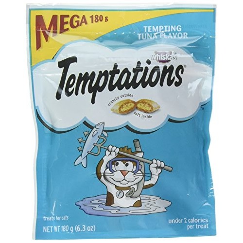 Temptations Cat Treats, Tempting Tuna Flavor, 6.3 Oz Pouch