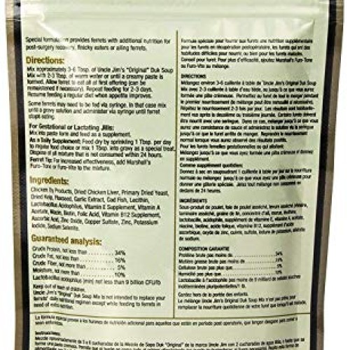 Marshall Uncle Jims Original Duk Soup Mix for Ferret Pack of 6