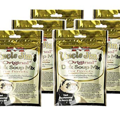 Marshall Uncle Jims Original Duk Soup Mix for Ferret Pack of 6