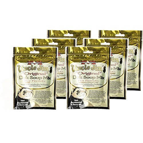 Marshall Uncle Jims Original Duk Soup Mix for Ferret Pack of 6