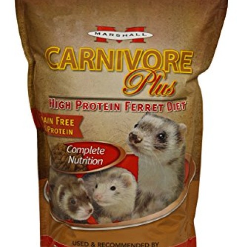Marshall Carnivore Plus High Protein Diet Ferret Food - 3.5 lb