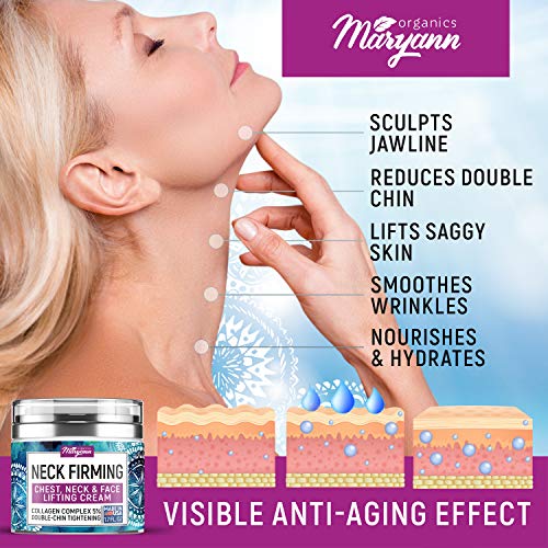 Neck Firming Cream - Anti Wrinkle Cream - Made in USA - Saggy Nec...