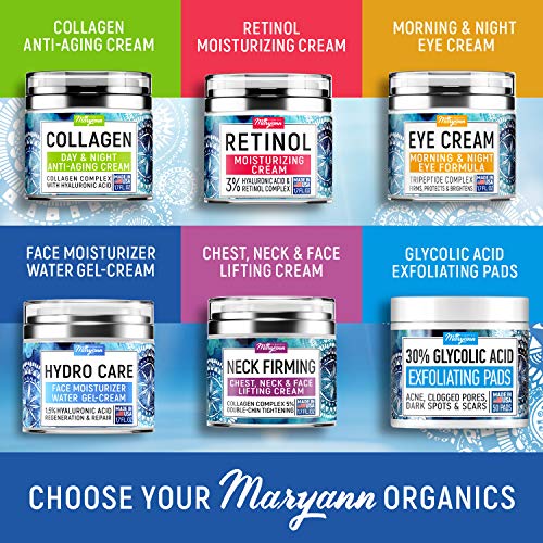 Water Gel Cream - Water Based Face Moisturizer Collagen Cream - M...