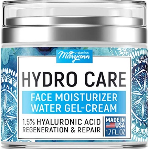 Water Gel Cream - Water Based Face Moisturizer Collagen Cream - M...