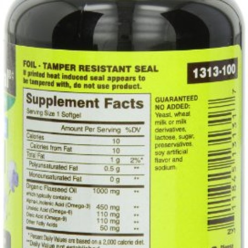 Mason Natural, Flax Seed Oil, 1000 Mg Omega 3-6-9 Linaza, Softg...