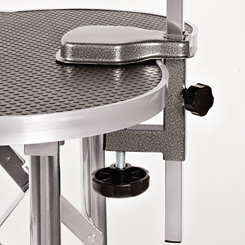 Master Equipment Bone Shaped Folding Table 45In Black