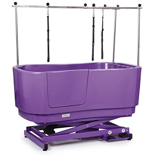 Master Equipment Poly Pro Lift Grooming Tub, Purple