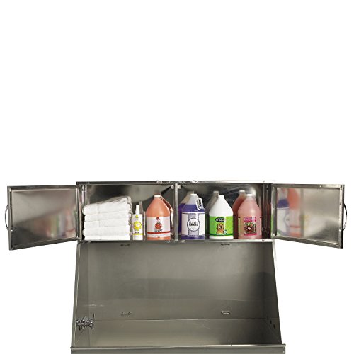 Master Equipment Stainless Steel Deluxe Overhead Cabinet for Groo...