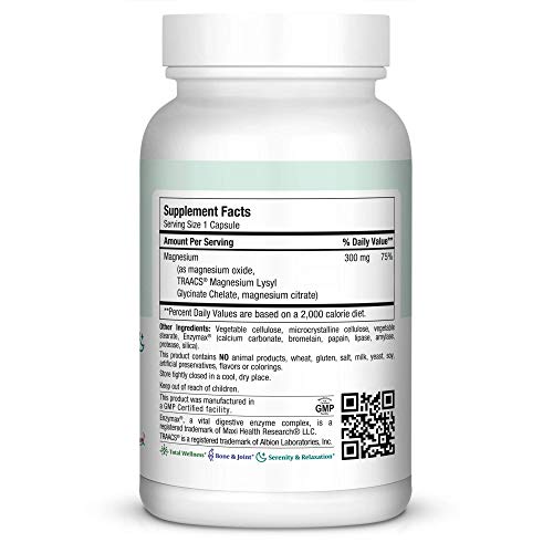 Maxi Health Kosher Health Energy Production Bone & Nerve Support ...