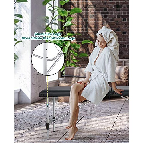MaxKare Massage Table Bed Professional Portable Facial SPA Bed He...