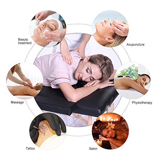 MaxKare Portable Massage Table 84 Facial Spa Bed with Carrying ...