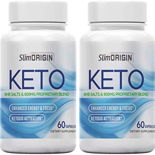 Slim Origin Keto - SlimOrigin Keto Diet Pills - BHB Salts 800mg P...
