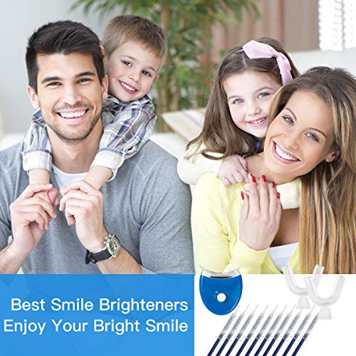 MayBeau Teeth Whitening Gel Kit With Reusable Led Accelerator Lig...
