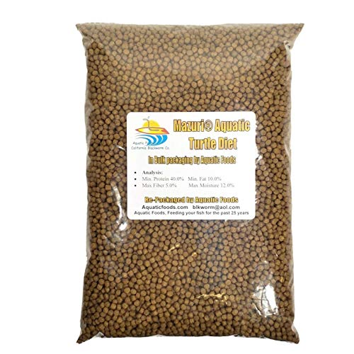 Mazuri Aquatic Turtle Diet - All Type Floating Pellets - 2-lbs i...