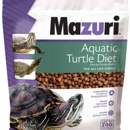 Mazuri Aquatic Turtle Diet - All Type Floating Pellets - 2-lbs i...