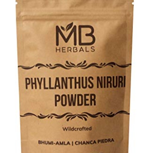 MB Herbals Wildcrafted Phyllanthus Niruri Powder | 100 Grams | Ch...