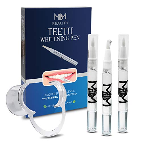 Teeth Whitening Pen 3 Pens Safe 35% Carbamide Peroxide Gel,Eas...