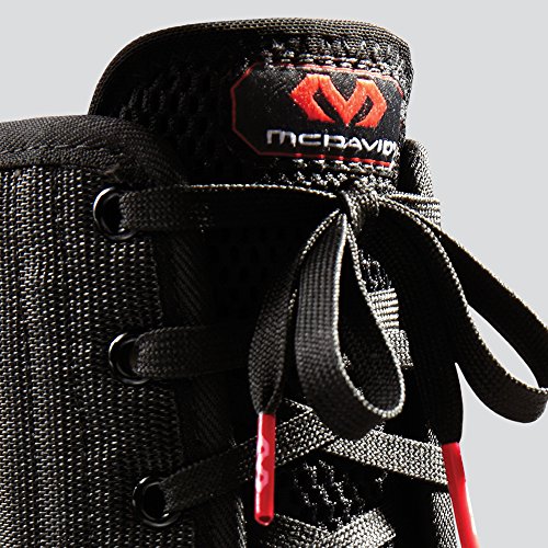 McDavid 199 Lightweight Laced Ankle Brace, Black, Large