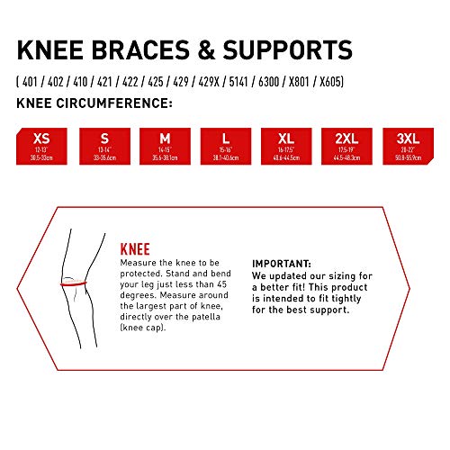 McDavid 401 Neoprene Knee Support Black , Medium