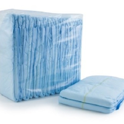 McKesson Large Blue Briefs Diapers 45 to 58 Inch Waist/Hip - Case...