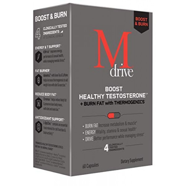 Mdrive Boost and Burn T Boost and Fat Burner for Men...