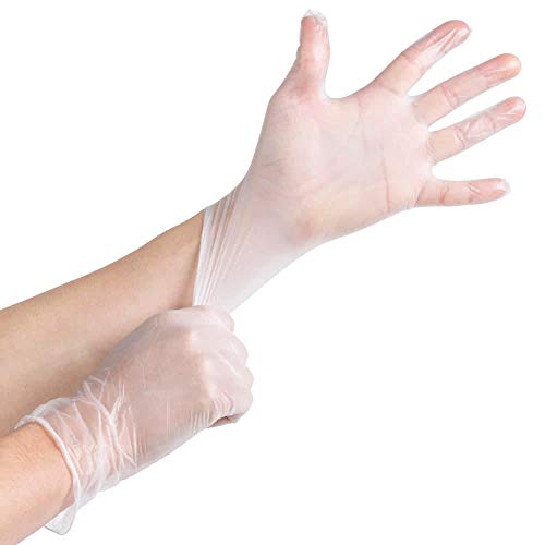 Medpride Medical Vinyl Examination Gloves X-Large, 100-Count La...